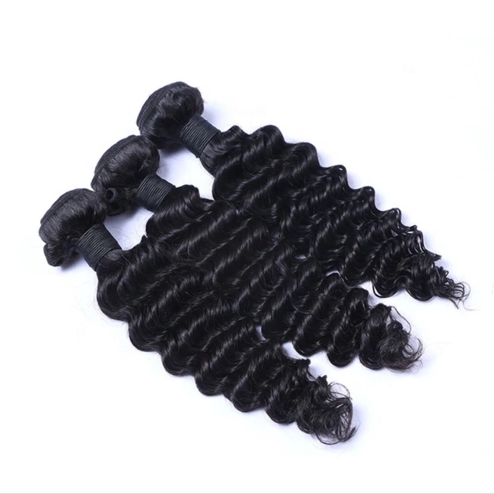 Virgin hair extensions [DEEP WAVY] 20’22’24’